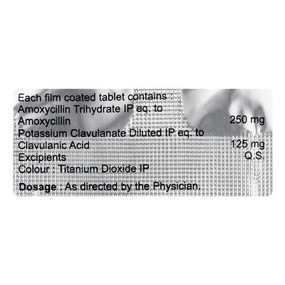 HOTCLAV 375mg Tablet 6's - Bacterial Infections-Pen