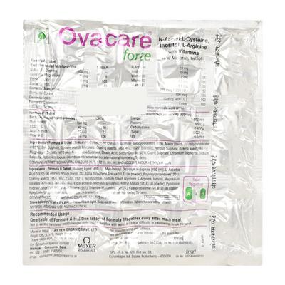 Ovacare Forte Tablet 12'S - Supplements-Vam
