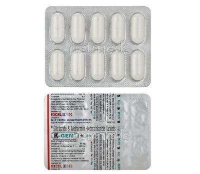 K Gem Tablet 10'S - Diabetes-Ant