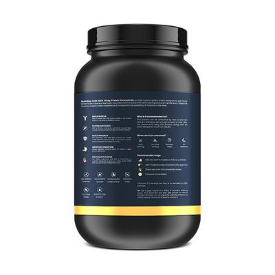 Nutrabay Gold Concentrate Whey Protein - Rich Chocolate Cream 1 kg - Whey Proteins