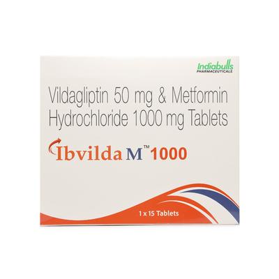IBVILDA M 1000mg Tablet 15's - Diabetes-Ant