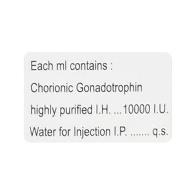 Hucog HP 10000IU Injection 1'S - Hormonal Therapy-Tro