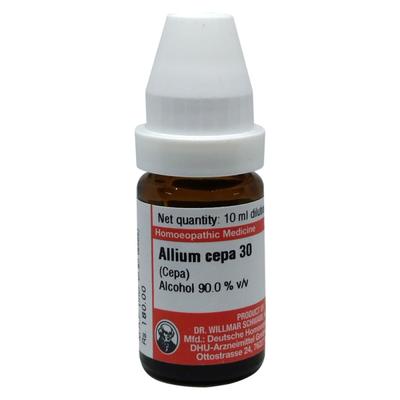 Dr. Willmar Schwabe Allium Cepa 30 CH Drops 10 ml - Homeopathic Drops