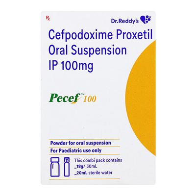 Pecef 100mg Suspension 30ml - Bacterial Infections-Cep