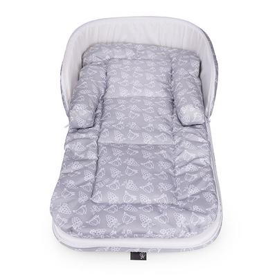 R for Rabbit Baby Nest Baby Bedding Set - Grey - Baby Bedding
