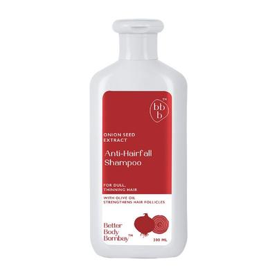 BBB Better Body Bombay Anti-Hairfall Shampoo- Onion Seed Extract 300 ml - Shampoos