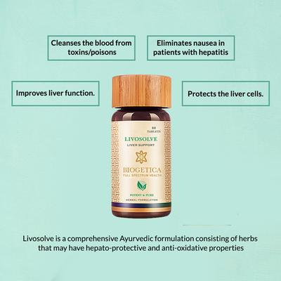 Biogetica Livosolve Tablet 80's - General Health