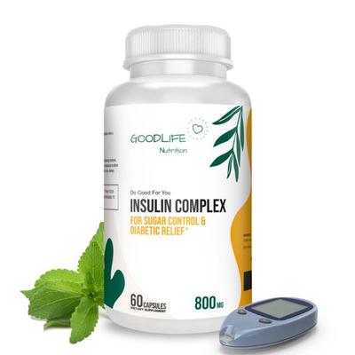 Goodlife Nutrition Insulin Complex 800 mg Dietary Supplement Capsule 60's - General Health