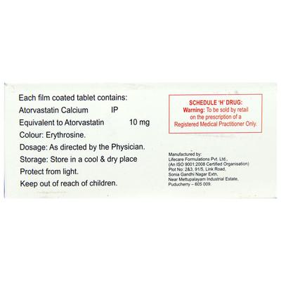 STATPRIME 10mg Tablet 10's - High Cholesterol-Dys