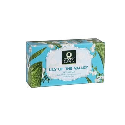 Organic Harvest Bathing Bar - Lily of the valley 200 gm - Soaps