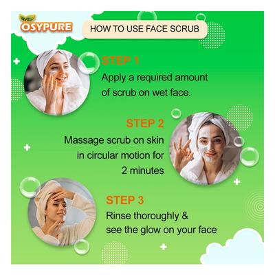 Osypure Exfoliating & Nourishing Face Scrub 100 ml - Face Scrubs