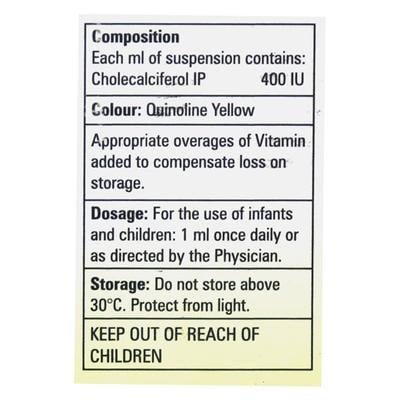 Jusdee 400IU Drops 30ml - Supplements-Vit