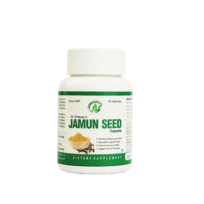 Dr. Bhargav's Jamun Seed Veg Capsule 60's - Pure Herbs