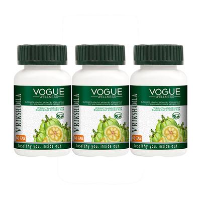 Vogue Wellness Vrikshmala Tablet (Pack of 3 x 60's) - Pure Herbs