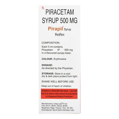 PIRAPIL Syrup 100ml - Nootropics And Neurotrophics