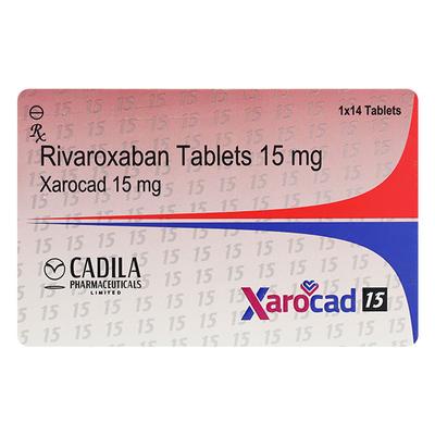 XAROCAD 15 Tablet 14's - Blood Clot-Ant