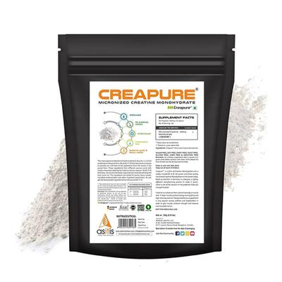 AS-IT-IS Nutrition Creapure (Micronized Creatine Monohydrate) Powder 250 gm - Workout Essentials