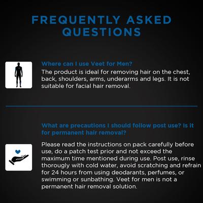 Veet Hair Removal Cream for Men - Sensitive Skin 50 gm - Shaving & Hair Removal