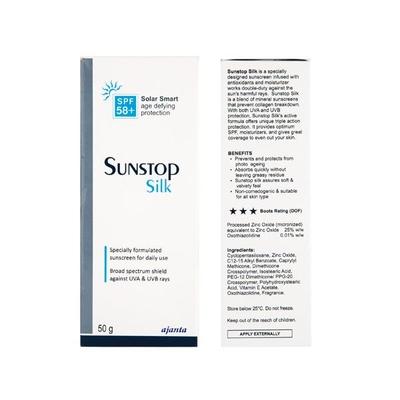 Sunstop Silk Cream 50gm - Dry Skin-Emo