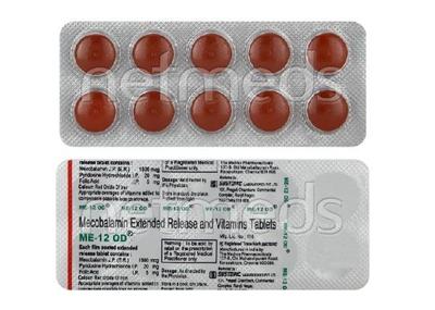 ME 12 OD Tablet 10'S - Nootropics And Neurotrophics