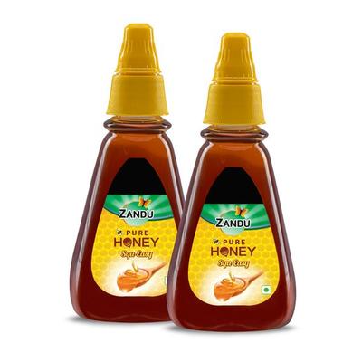 Zandu Pure Honey Squ-Easy (Pack of 2 x 225 gm) - Honey