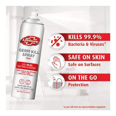 Lifebuoy Total Germ Kill Spray 85 ml - Others