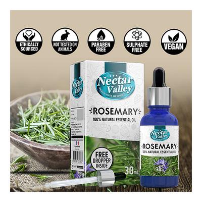 Nectar Valley Rosemary Essential Oil 30 ml - Essential Oils