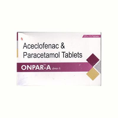 ONPAR A Tablet 15's - Pain relief-Nsa