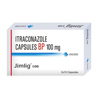 JIMLIG 100 Capsule 10's - Fungal Infections-Anf