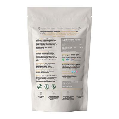 Rooted Active Naturals Turkey Tail Mushroom Extract Powder 60 gm - Pure Herbs