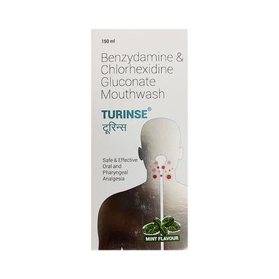 TURINSE MINT FLAVOUR Mouth Wash 150ml - Oral Care - P-Mou