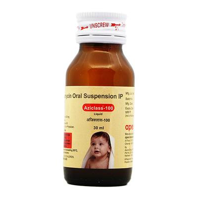 Aziclass 100mg Liquid 15ml - Bacterial Infections-Mac