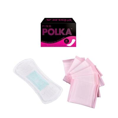 Pinq Polka Combo (Daily Liners + Regular Sanitary Pads) - Sanitary Napkins