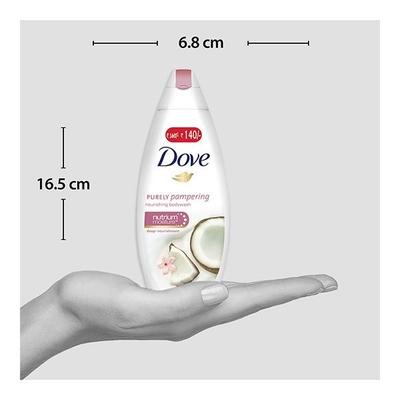 Dove Purely Pampering Nourishing Body Wash - Coconut Milk with Jasmine Petals 190 ml - Shower Gels & Body Wash