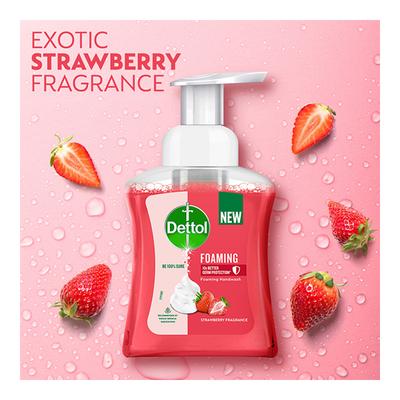 Dettol Foaming Handwash - Strawberry 250 ml - Hand Wash & Soaps