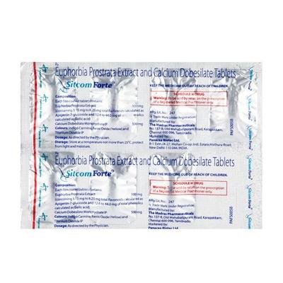 Sitcom Forte Tablet 7'S - Haemorrhoid-Ano