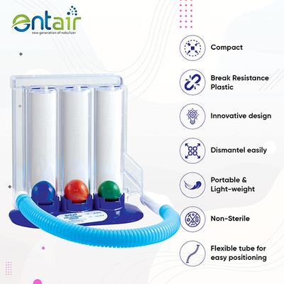 Entair 3 Balls Respiratory Exerciser - Respiratory Therapy