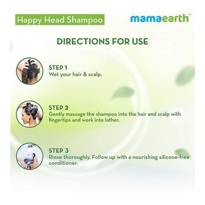 Mamaearth Happy Heads Shampoo 200 ml - Shampoos
