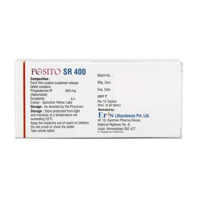 Posito SR 400mg Tablet 10'S - Hormonal Therapy-Oes