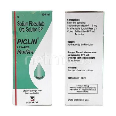 Piclin Solution 100ml - Constipation-Lax