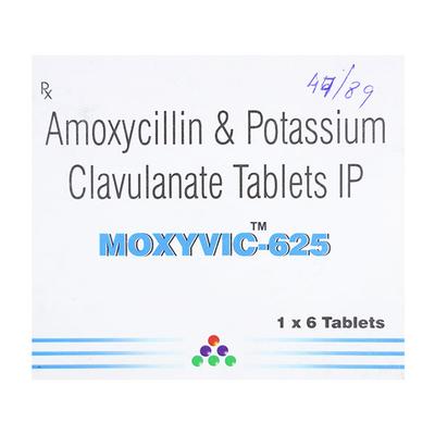 MOXYVIC 625 Tablet 6's - Bacterial Infections-Pen
