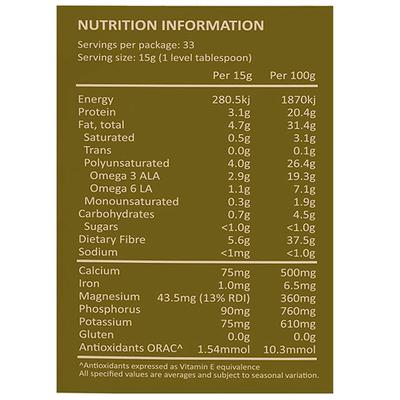 Nourish You White Chia Seeds 150 gm - Nutritional Bars