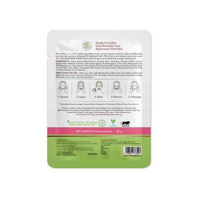 Mamaearth Bamboo Sheet Mask - Rose Water 1's - Masks & Peels