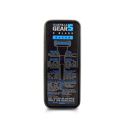 Ustraa Gear 5 Blade Razor - Blue - Razors & Cartridges