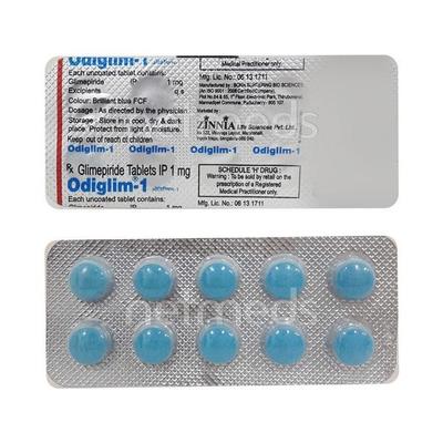 Odiglim 1mg Tablet 10'S - Diabetes-Ant