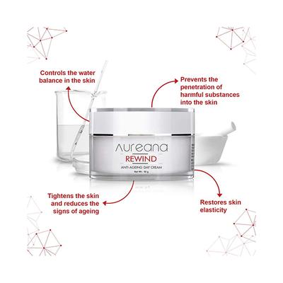 Aureana Rewind AntiAgeing Day Cream 50 gm - Day Cream