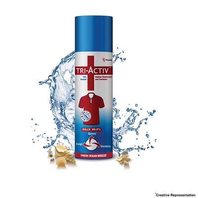 Piramal Tri-Activ Clothes Disinfectant & Freshner Spray - Ocean Breeze 230 ml - Others