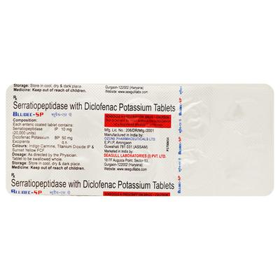 BLUDEC SP Tablet 10's - Pain relief-Nsa