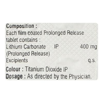 LISR 400mg Tablet 15's - Depression-Ant