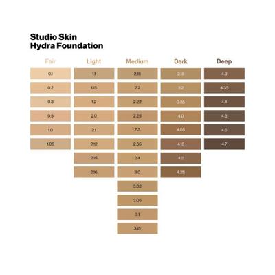 Smashbox Studio Skin 4 Hour Wear Hydra Foundation -4.35 30 ml - Foundation